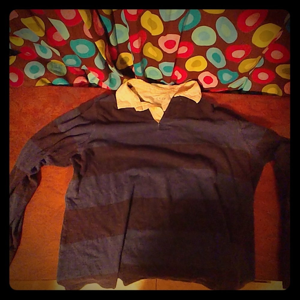 J. Crew Striped Polo